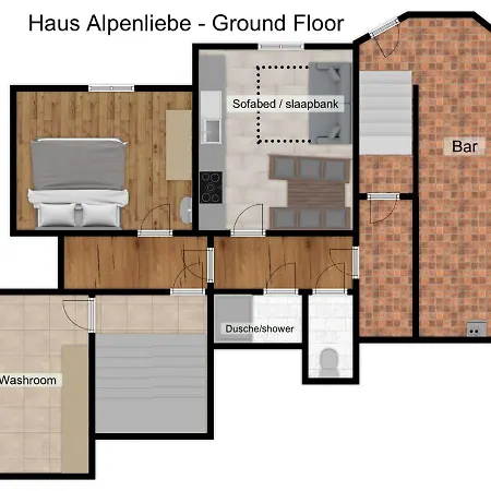 Semesterbostad Haus Alpenliebe *